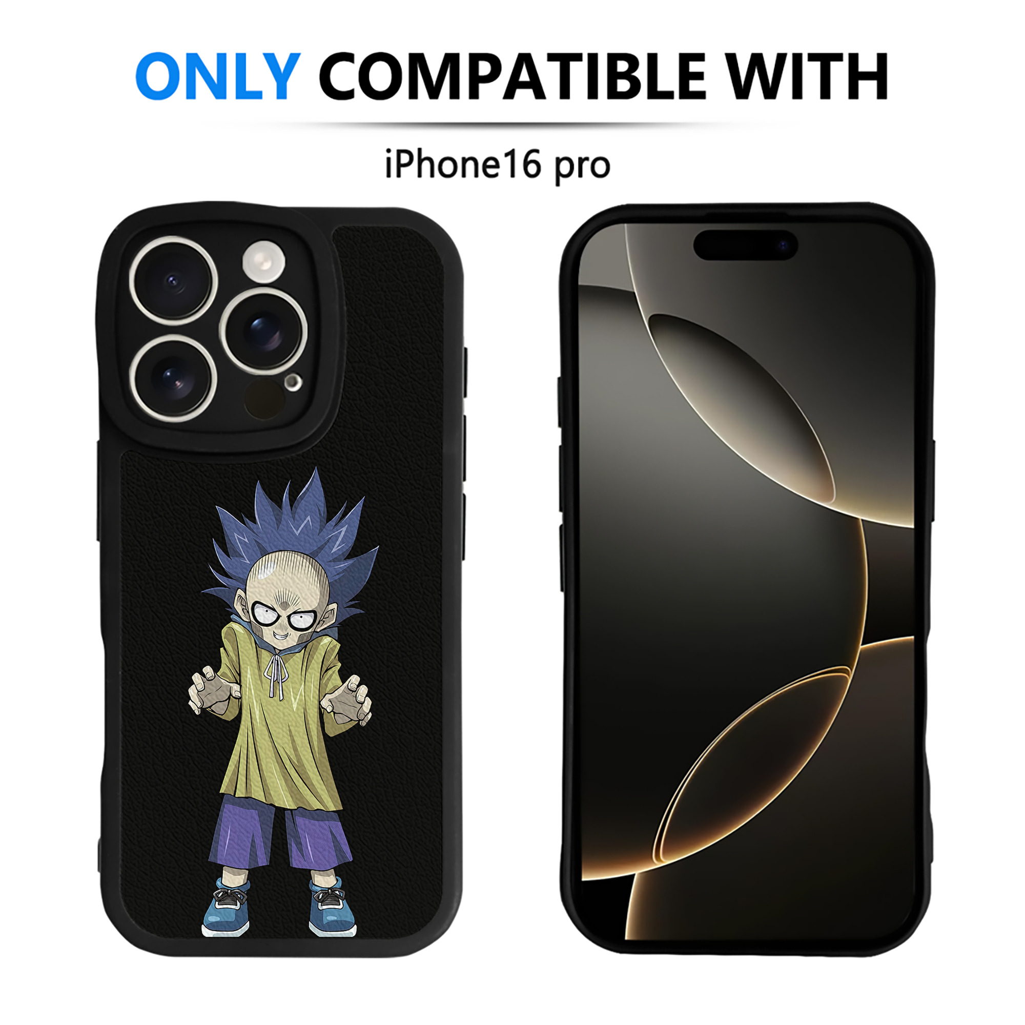（画像用） 遊☆戯☆王 Yu-Gi-Oh! 【iPhone 16シリーズ対応】シリコンスマホケース（レザー調） 材質：シリコン